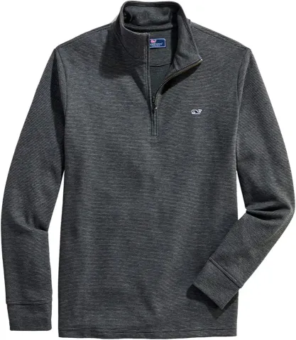  Saltwater Quarter-Zip Pullover Sweater