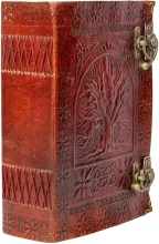  Large Tree of Life Leather Journal
