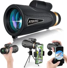  Monocular Telescope with Smartphone Holder